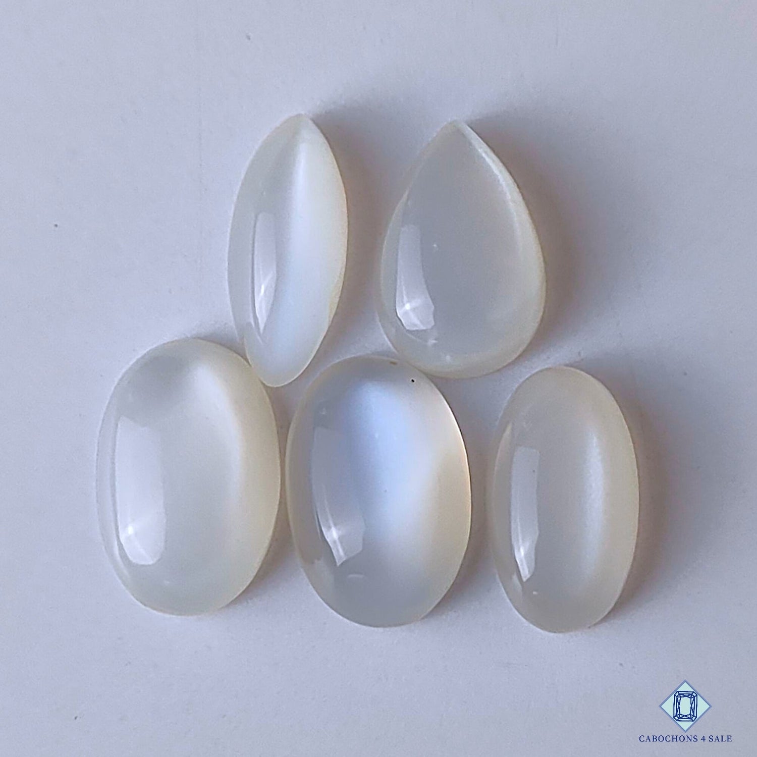 White Madras Moonstone