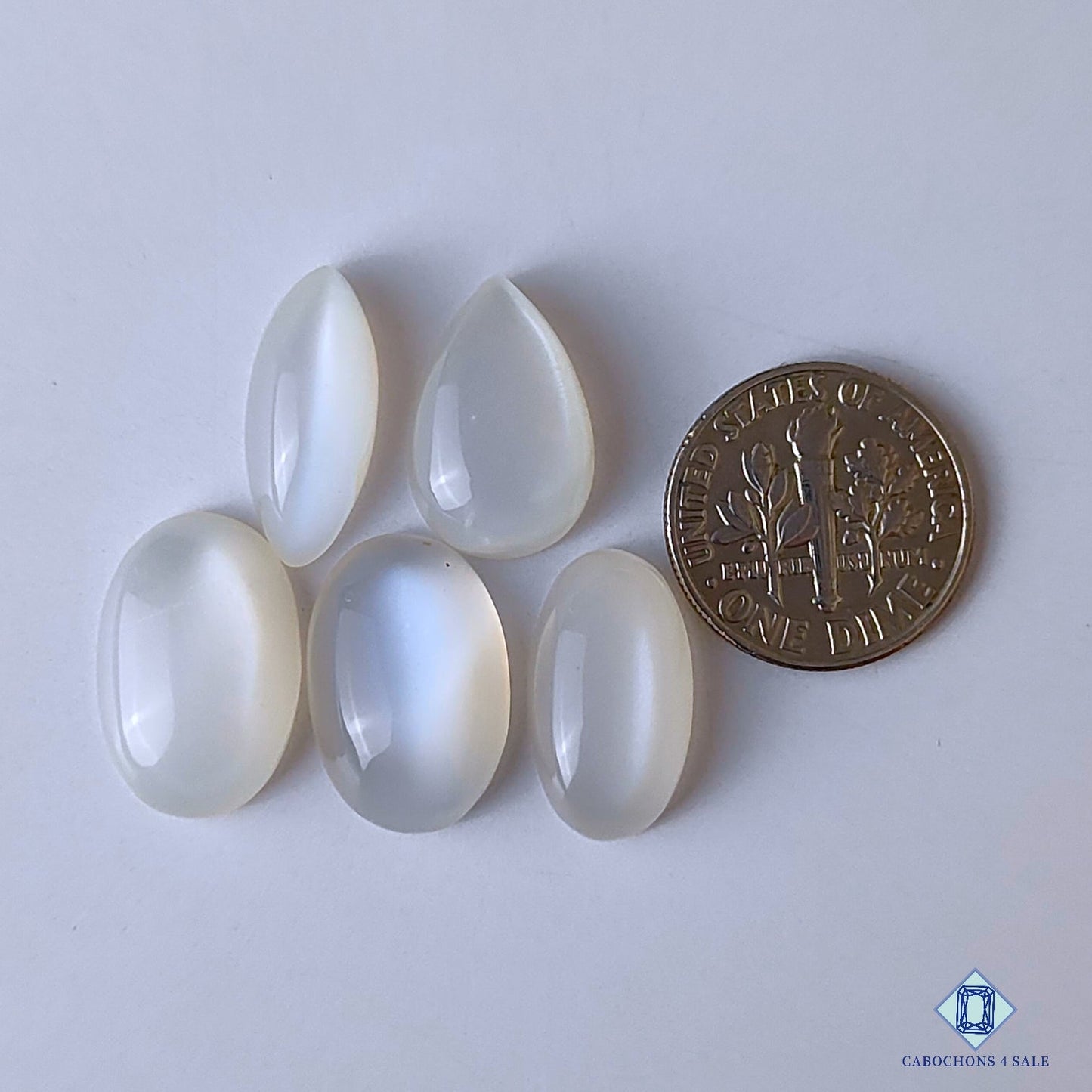 White Madras Moonstone