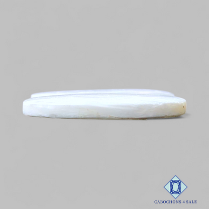 White Scolecite Oval Pairs