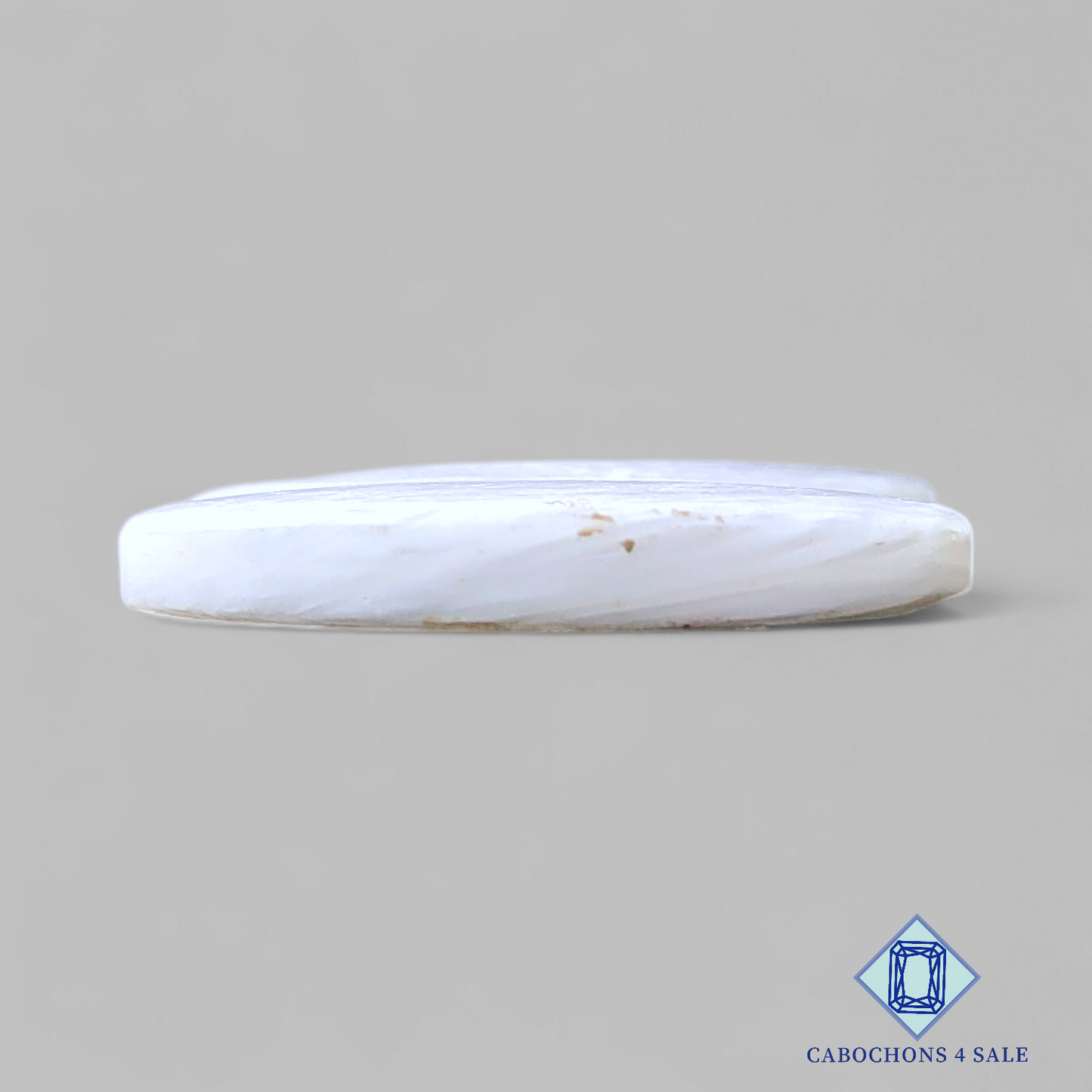 White Scolecite Oval Pairs