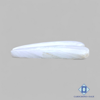 White Scolecite Pear Pairs