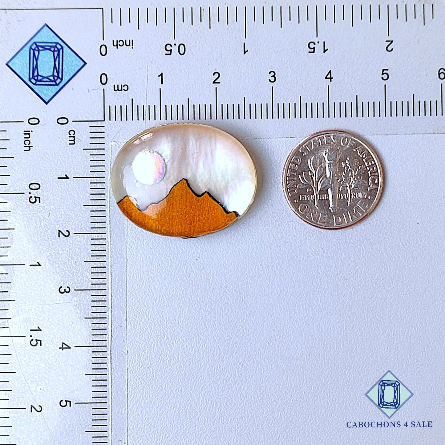 Wood Hill Mother Of Pearl + Crystal Quartz Doublet Gemstone Oval Doublets 25*20*8mm available for sale