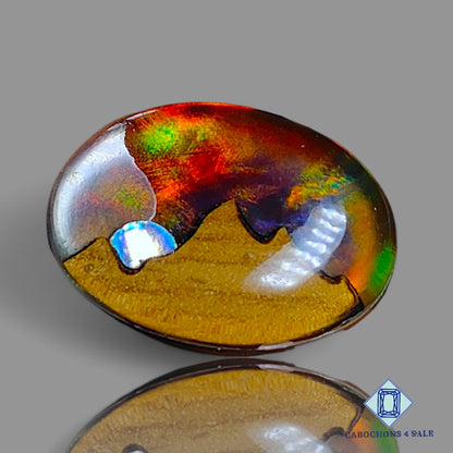 Wood Hill Mountain Aurora Opal Crystal Quartz Doublet