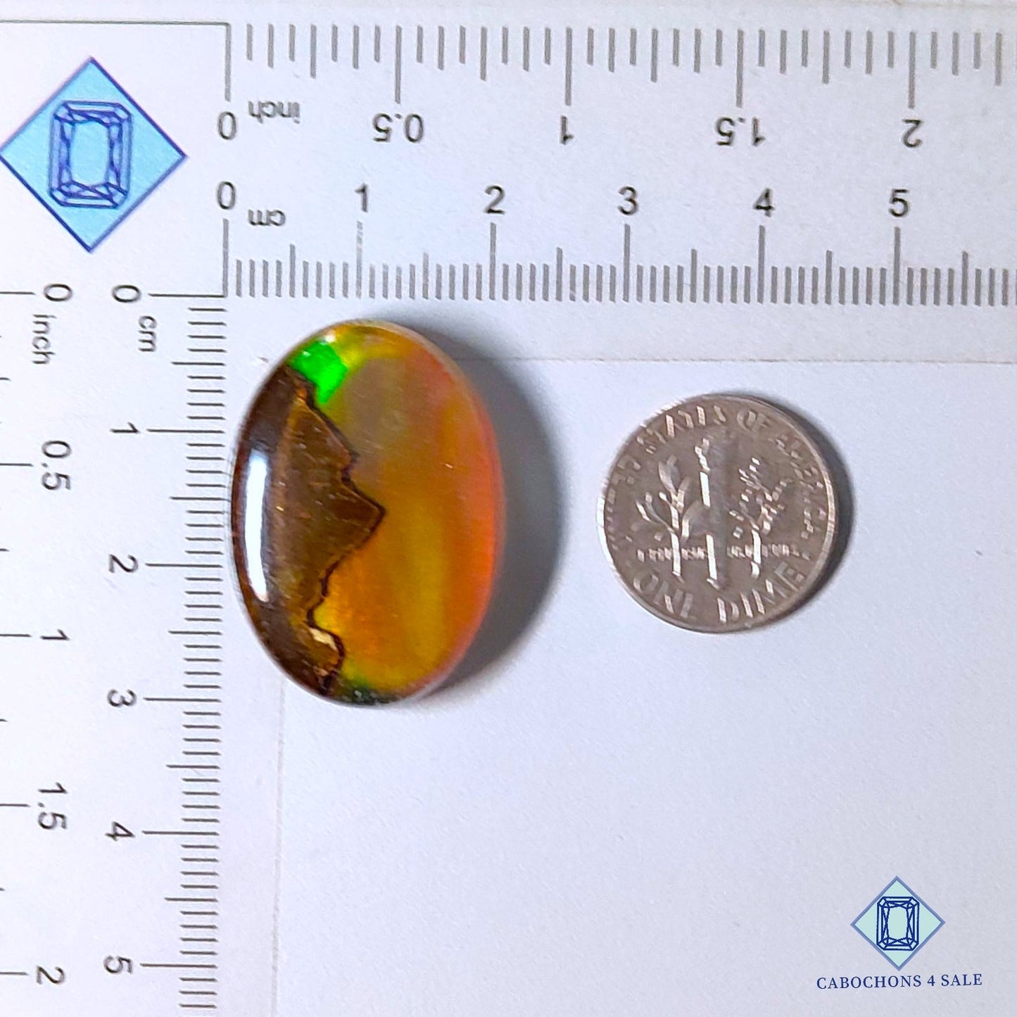 Wooden Hill Inlay in Crystal and Aurora Opal Doublet Gemstone Oval Cabochons 29*20*7mm available for sale