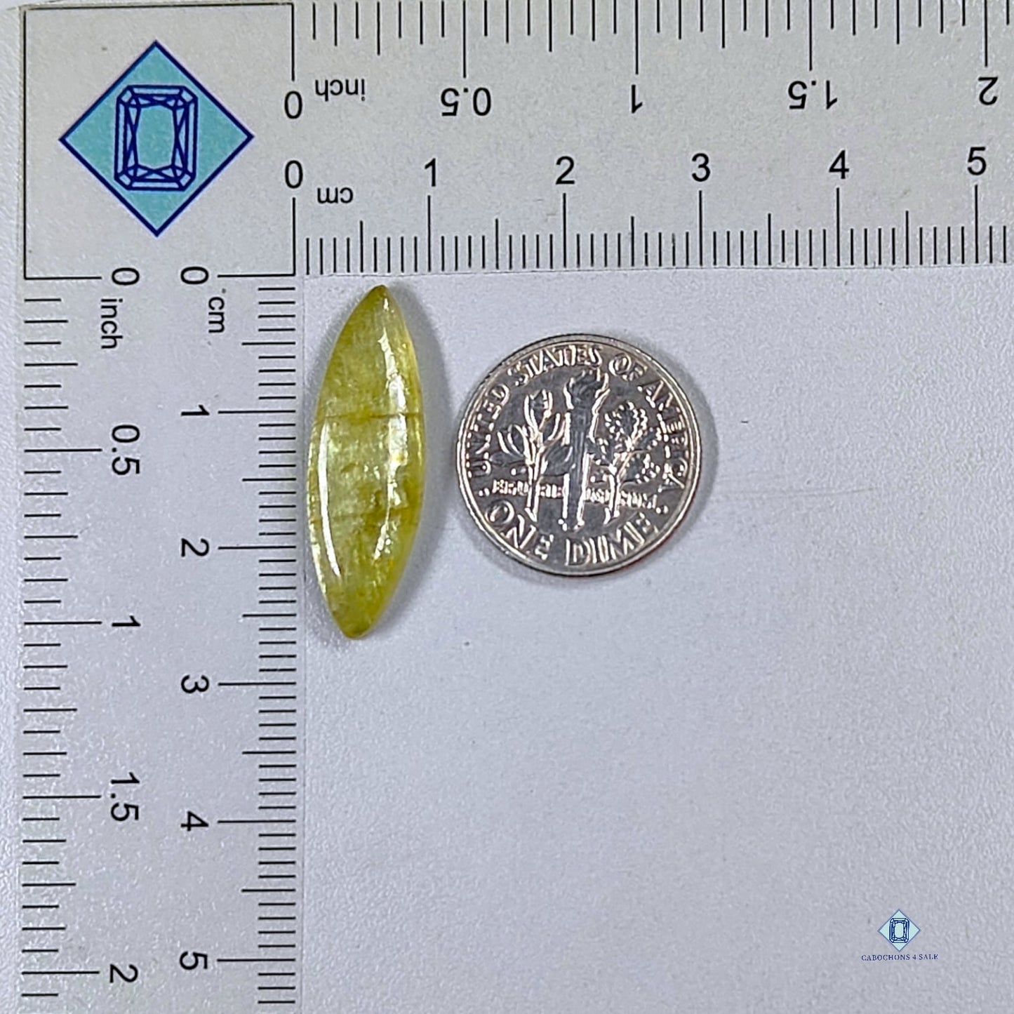 Yellow Apatite Marquise Cabochons