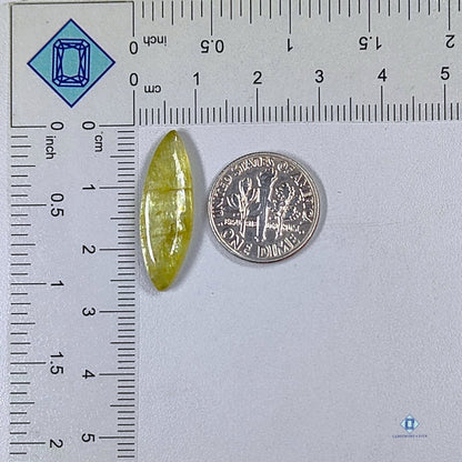 Yellow Apatite Marquise Cabochons