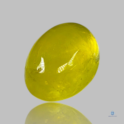 Yellow Apatite Oval Cabochons