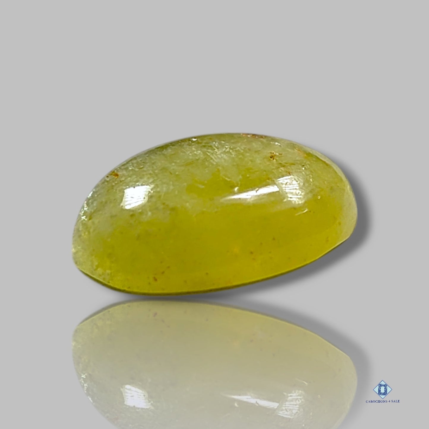 Yellow Apatite Oval Cabochons