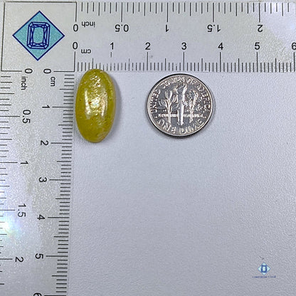 Yellow Apatite Oval Cabochons