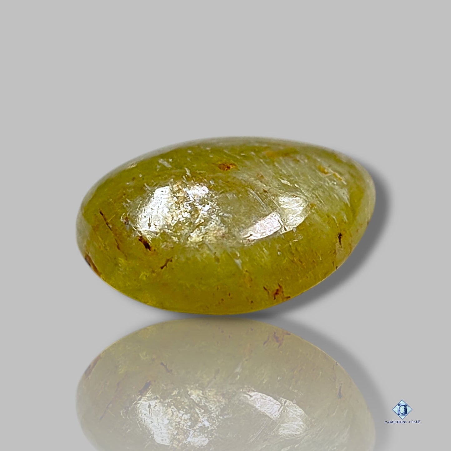 Yellow Apatite Pear Cabochons