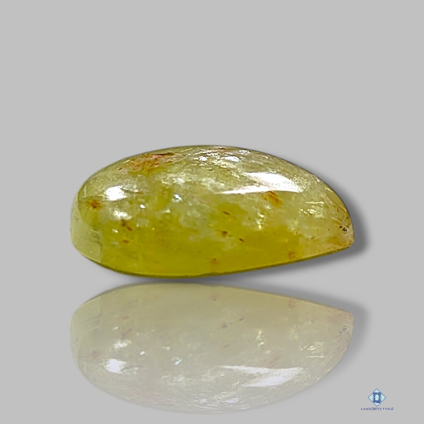 Yellow Apatite Pear Cabochons