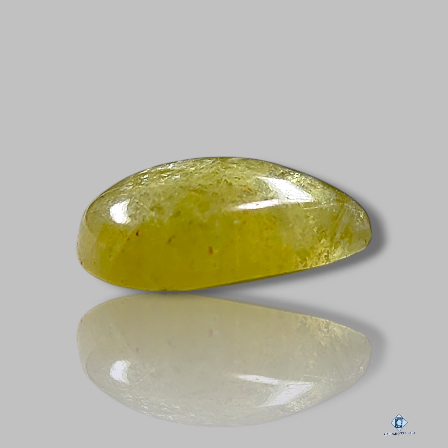 Yellow Apatite Pear Cabochons