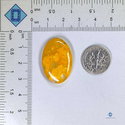 Yellow Aventurine Oval Cabochons