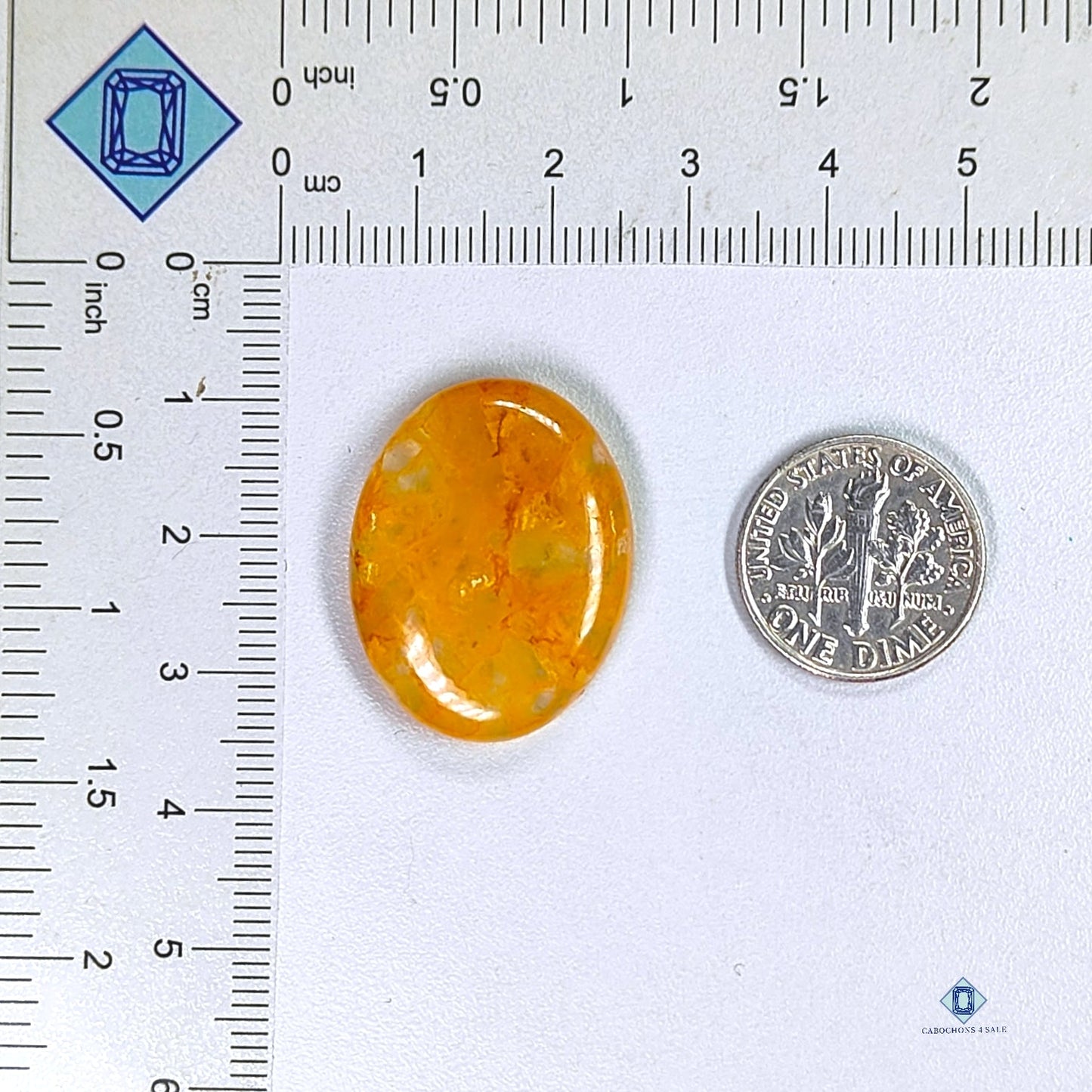 Yellow Aventurine Oval Cabochons