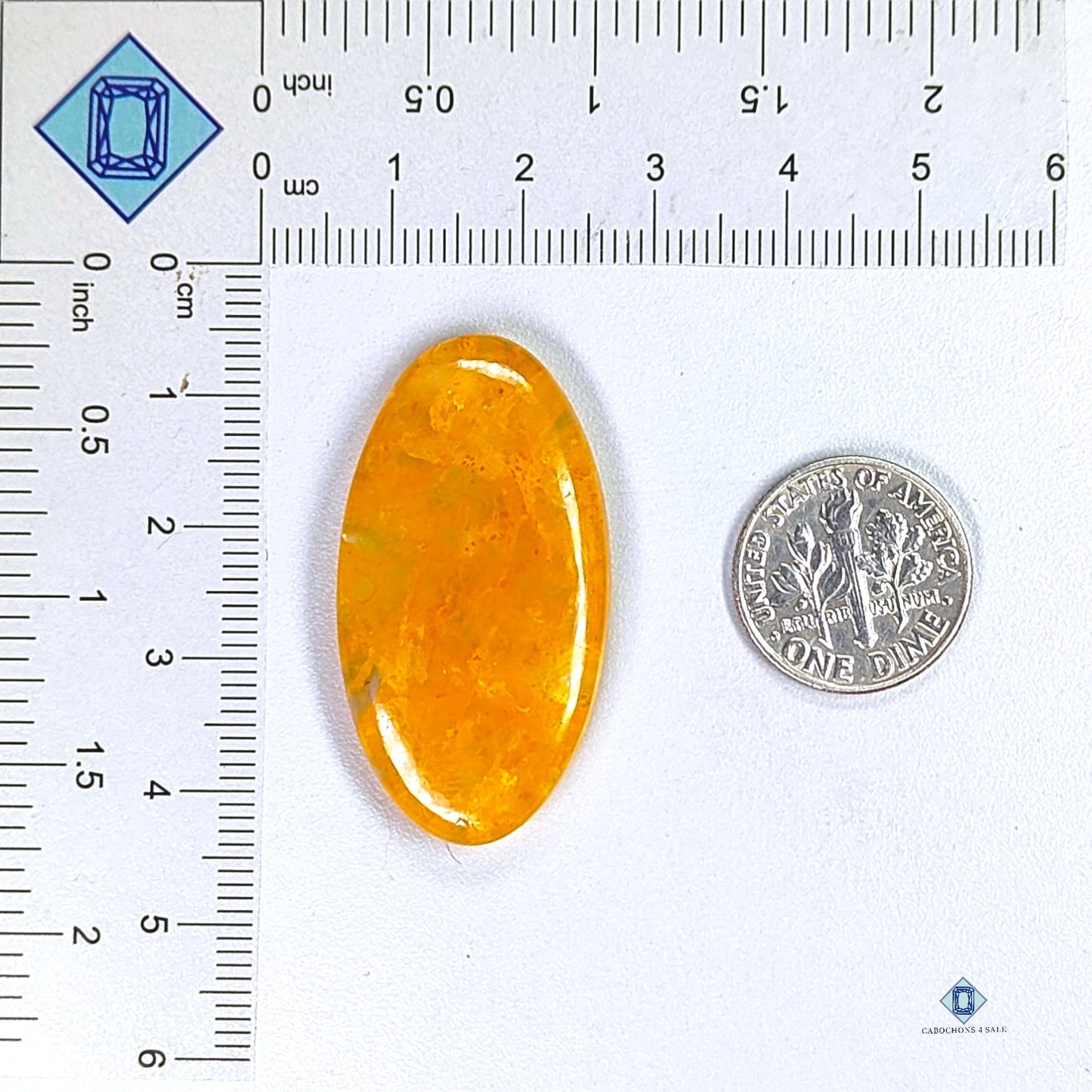 Yellow Aventurine Oval Cabochons