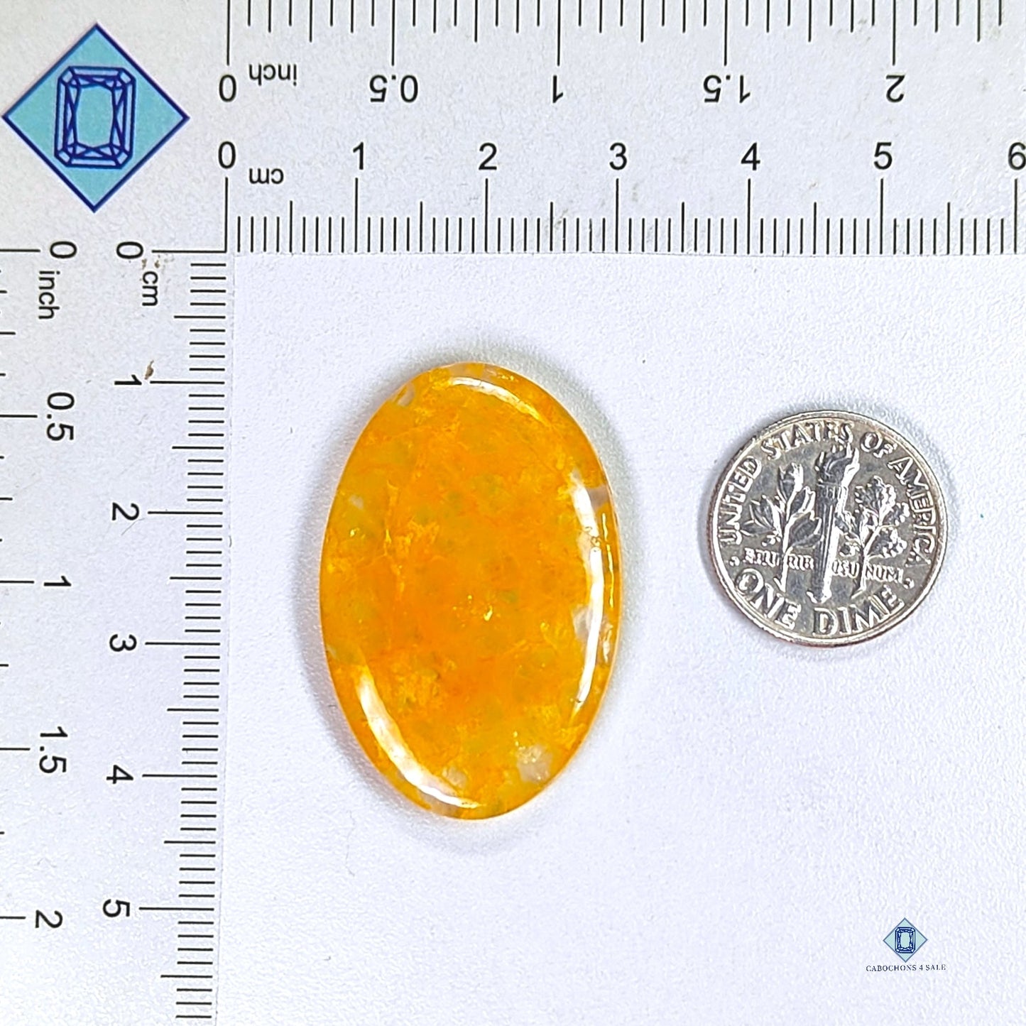 Yellow Aventurine Oval Cabochons