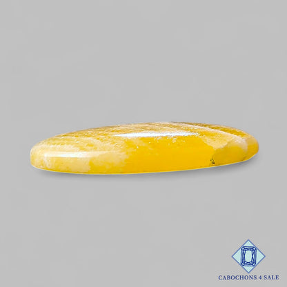 Natural Yellow Calcite Gemstone  Oval Cabochons 39*25*6mm from Mexico available for sale