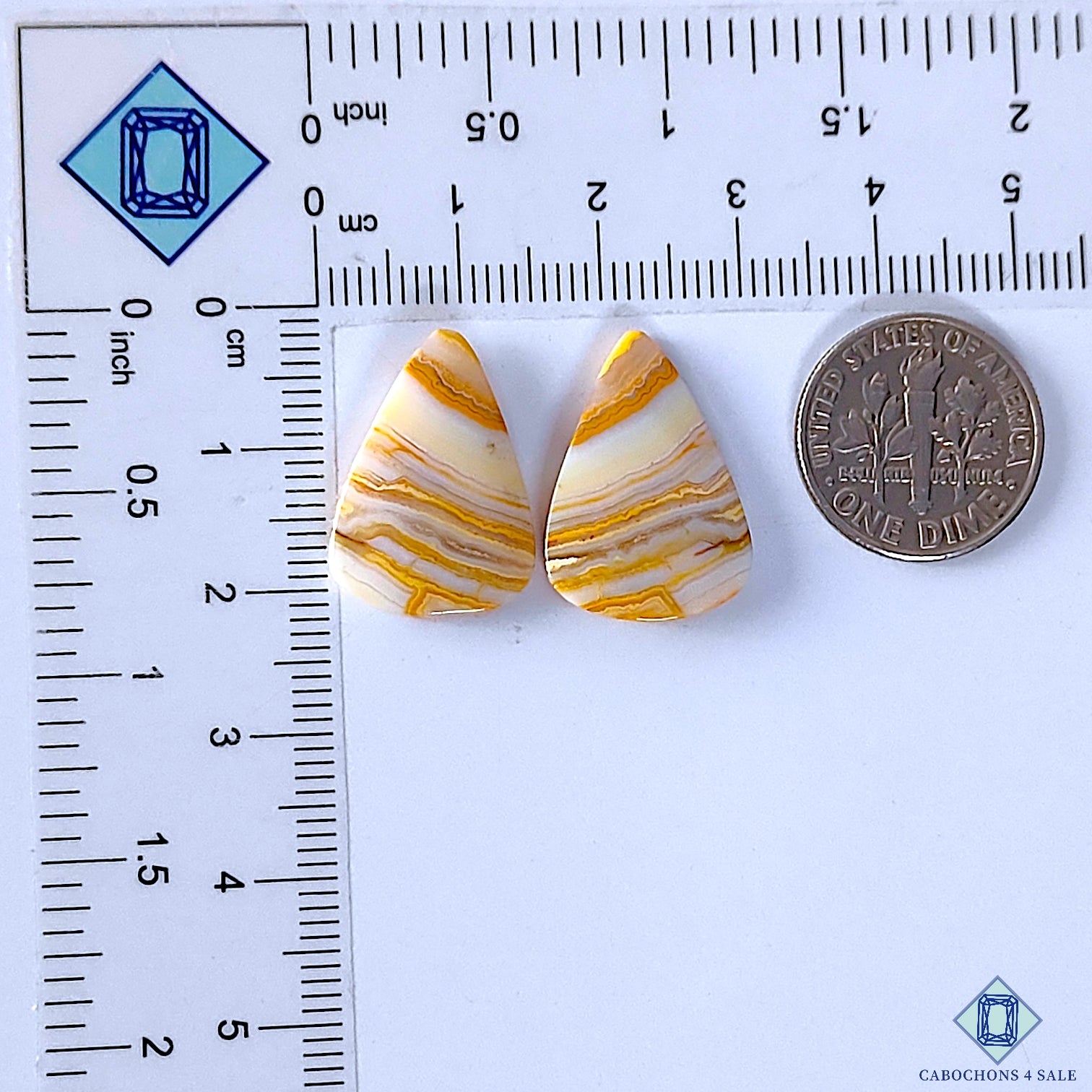 Yellow Lace Agate