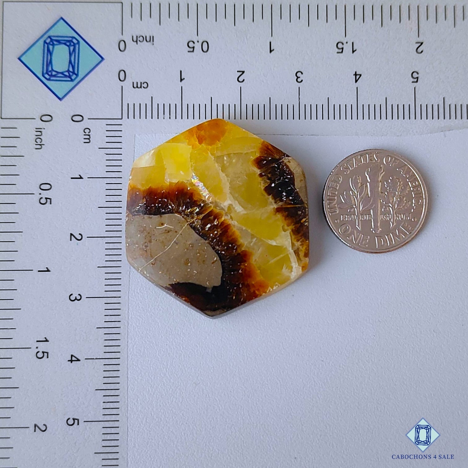 Yellow Septarian