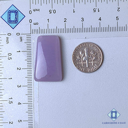 Cabujones de fluorita de itrio natural de 27 x 16 x 6 mm, de México, disponibles para la venta.