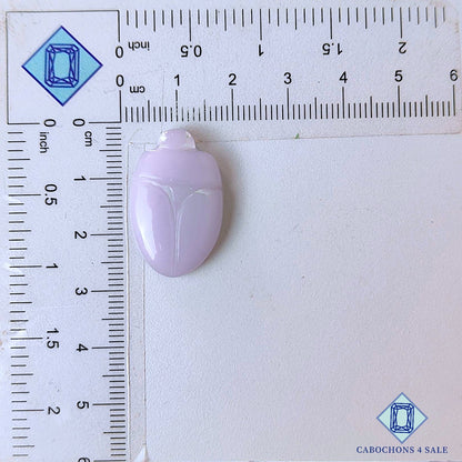 Natural Yttrium Fluorite Gemstone  Fancy Carvings 26*16*5mm from  available for sale