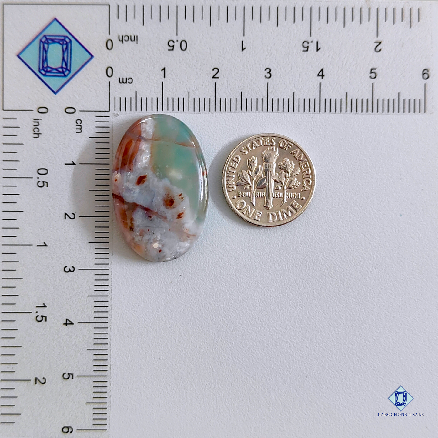 chrysoprase-oval-Cabochons