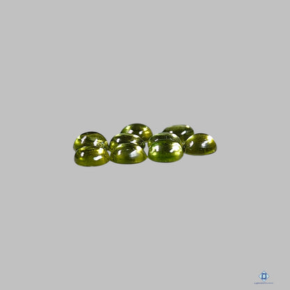 green peridot round lots