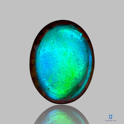 Labradorite Coated Doublets  Oval Doublets