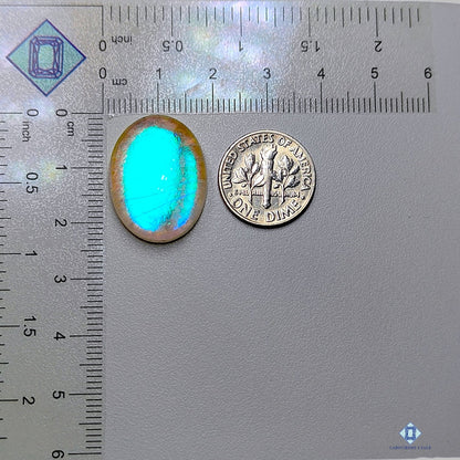 Labradorite Coated Doublets  Oval Doublets