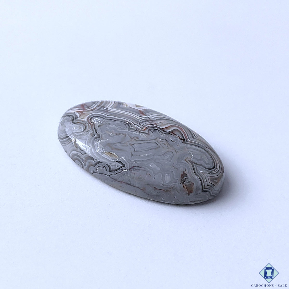 Crazy Lace Agate Oval Cabochons 28x17x5mm
