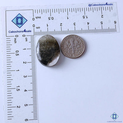 Garden Quartz Oval Cabochons 23x17x6mm