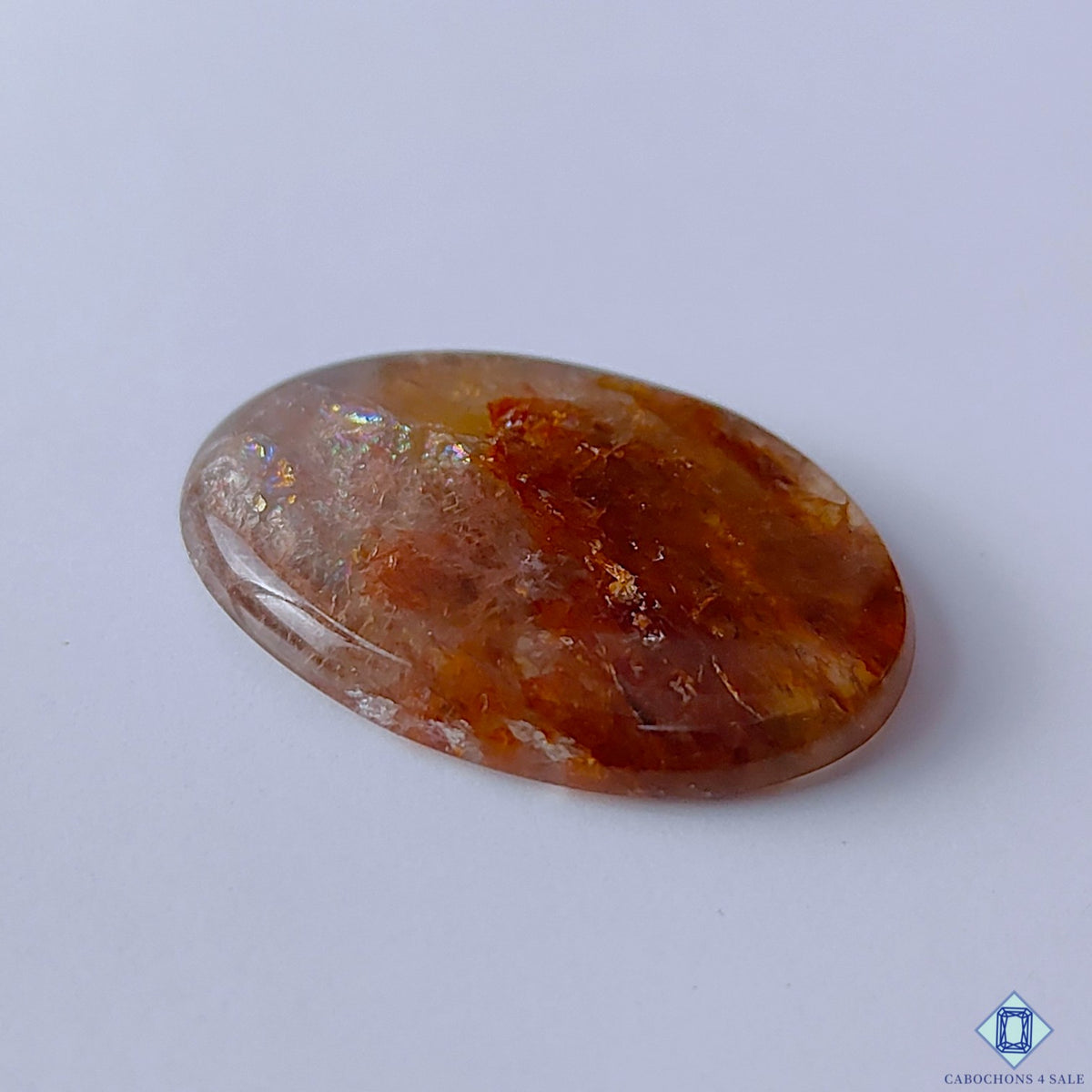 Fire Quartz Oval Cabochons 29x21x4mm