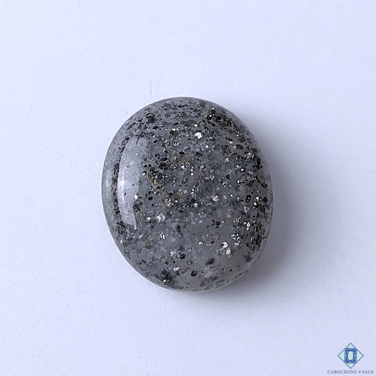 Midnight Quartz Oval Cabochons 21x18x7mm