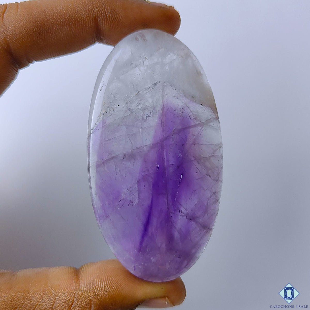 Amethyst Oval Cabochons 73x40x7mm