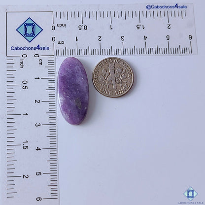 Lepidolite Oval Cabochons 30x13x4mm