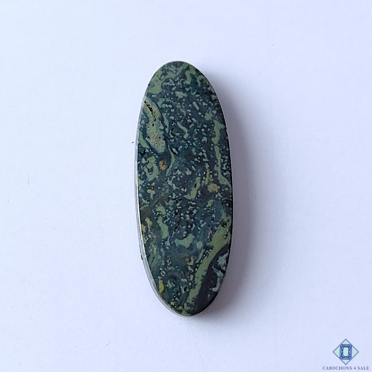 Kambaba Jasper Oval Cabochons 33x12x4mm