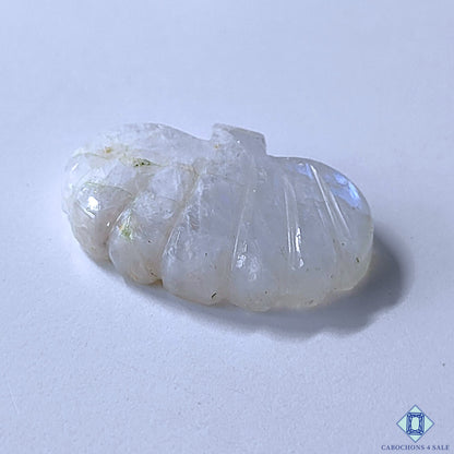 Rainbow Moonstone Fancy Carvings 27x18x6mm