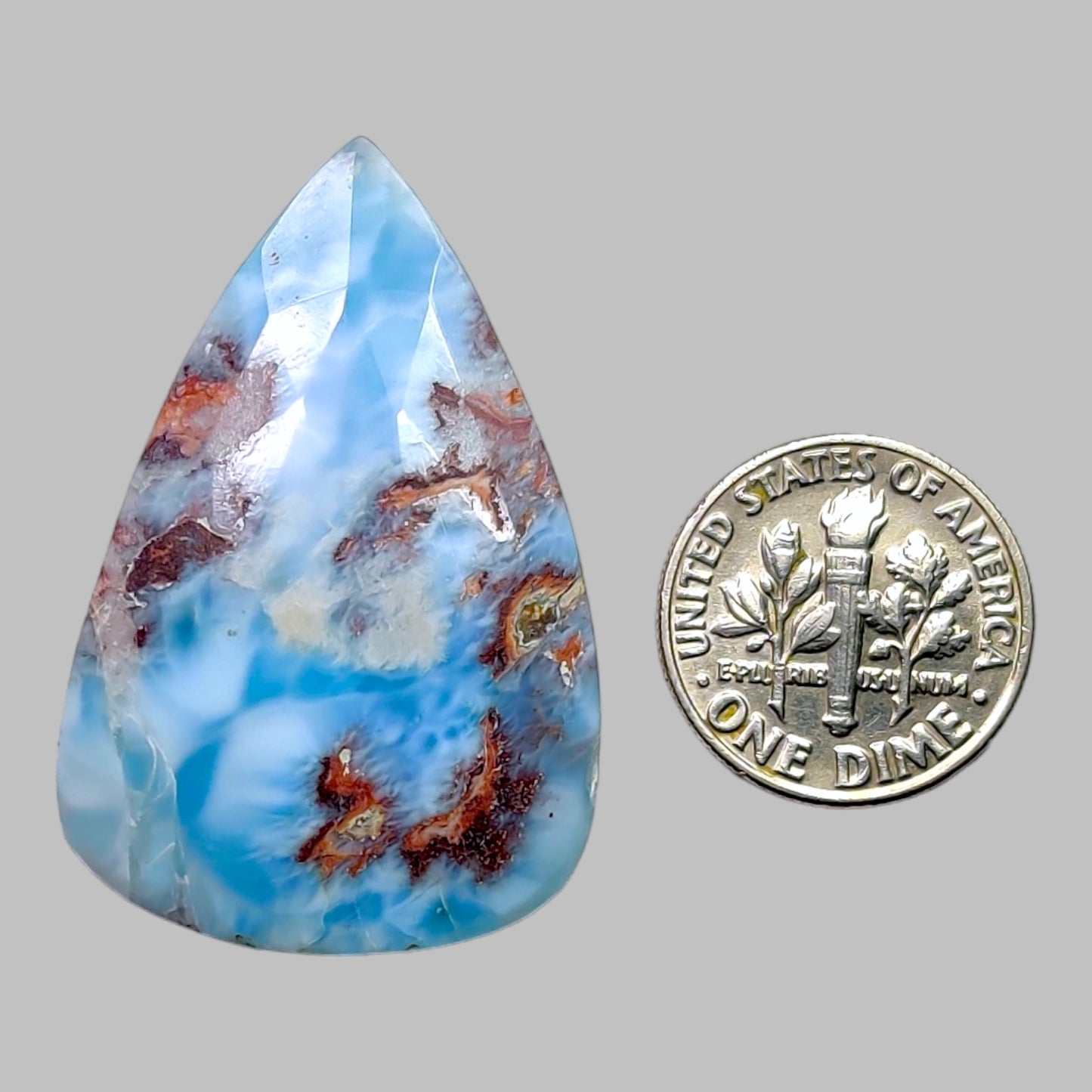 Red larimar