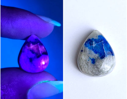 Afghanite Pear Cabochons