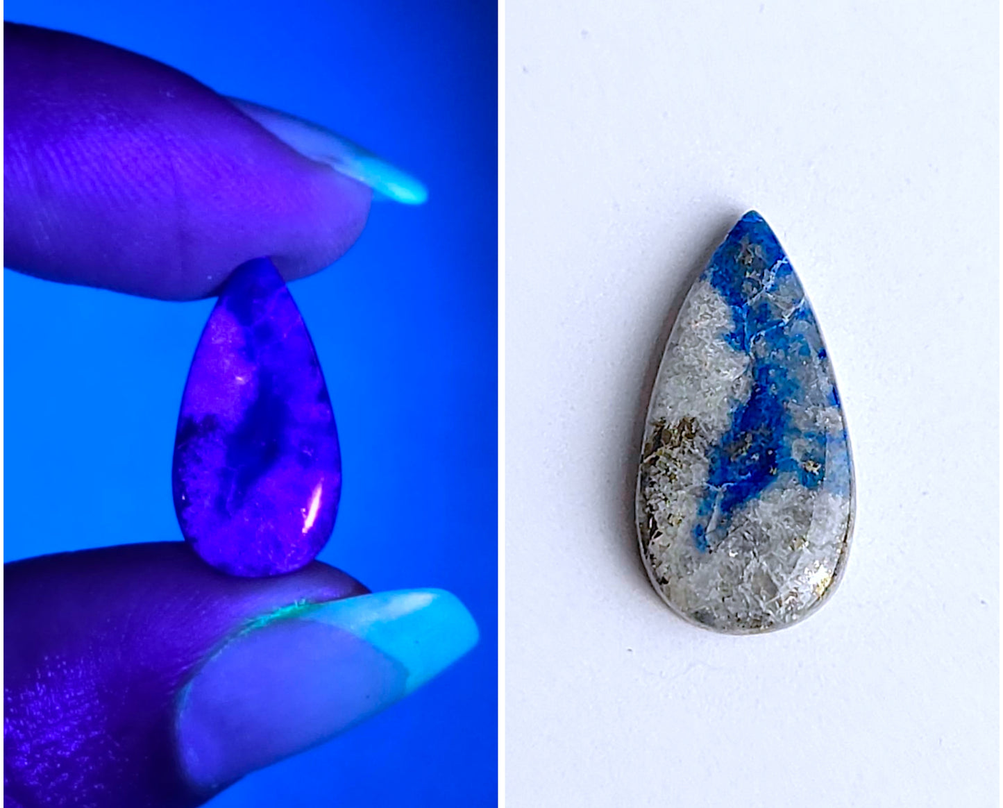 Afghanite Pear Cabochons