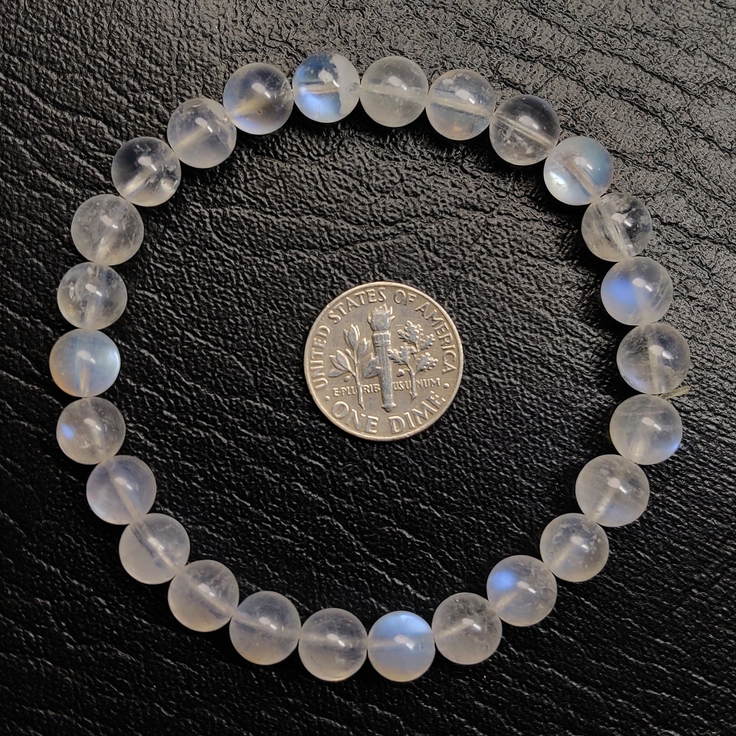 Natural Moonstone Beads for Jewelry Making | Rainbow Moonstone Round Beads | Loose Gemstone Beads for Bracelet Necklace Design
