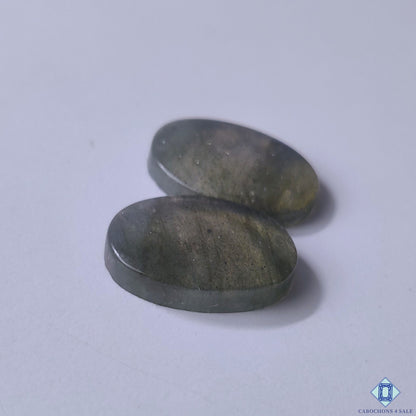 Blue Labradorite Oval Pairs