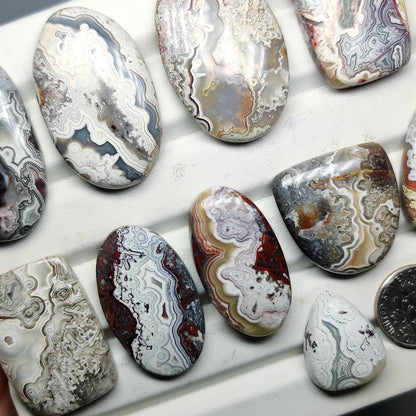 Crazy Lace Agate Gemstone for Jewelry Making | Natural Loose Stone | High Quality Cut Cabochon | Wholesale Gemstone Supply
