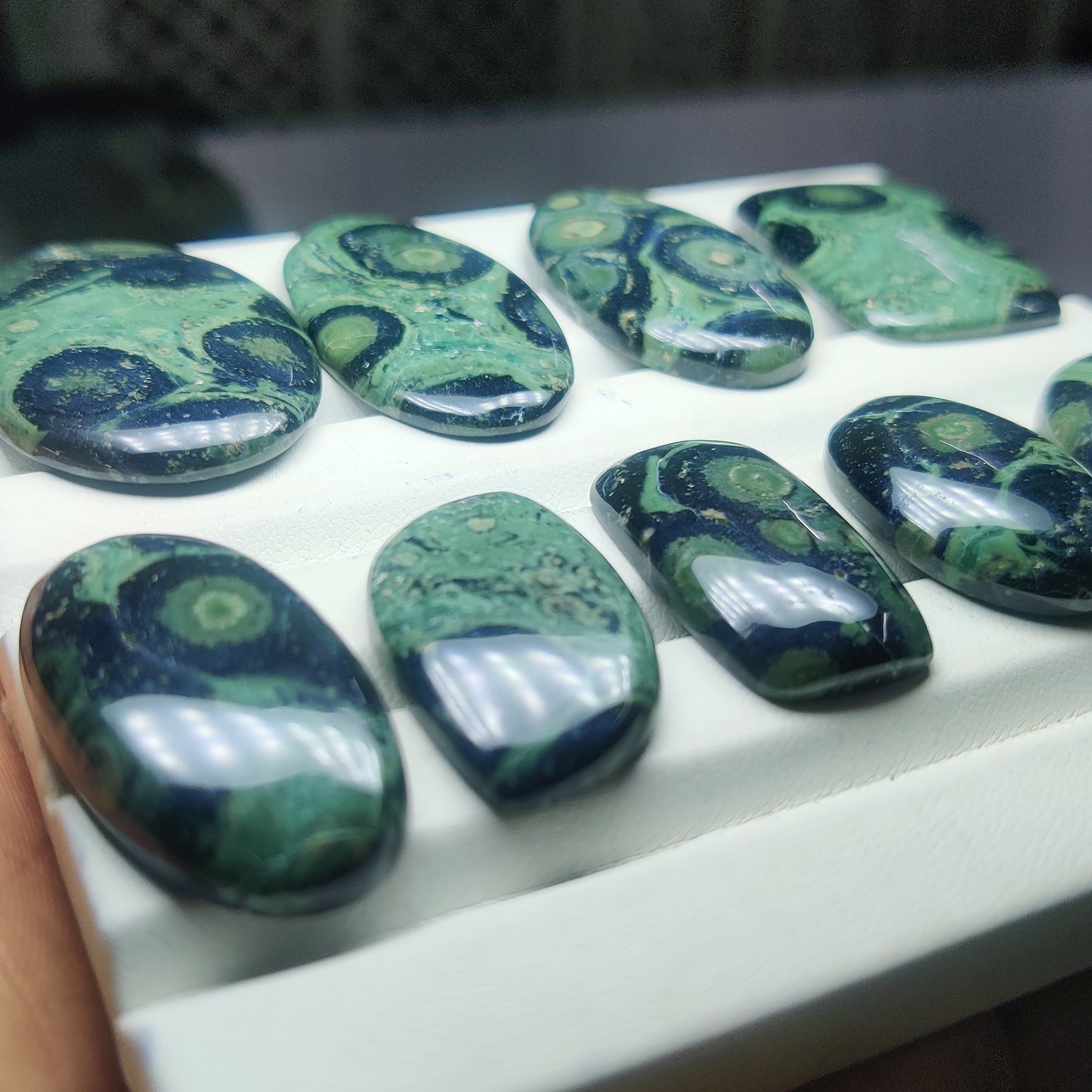 Galaxy Jasper Cabochons for Jewelry Making | Natural Galaxy Jasper Gemstone
