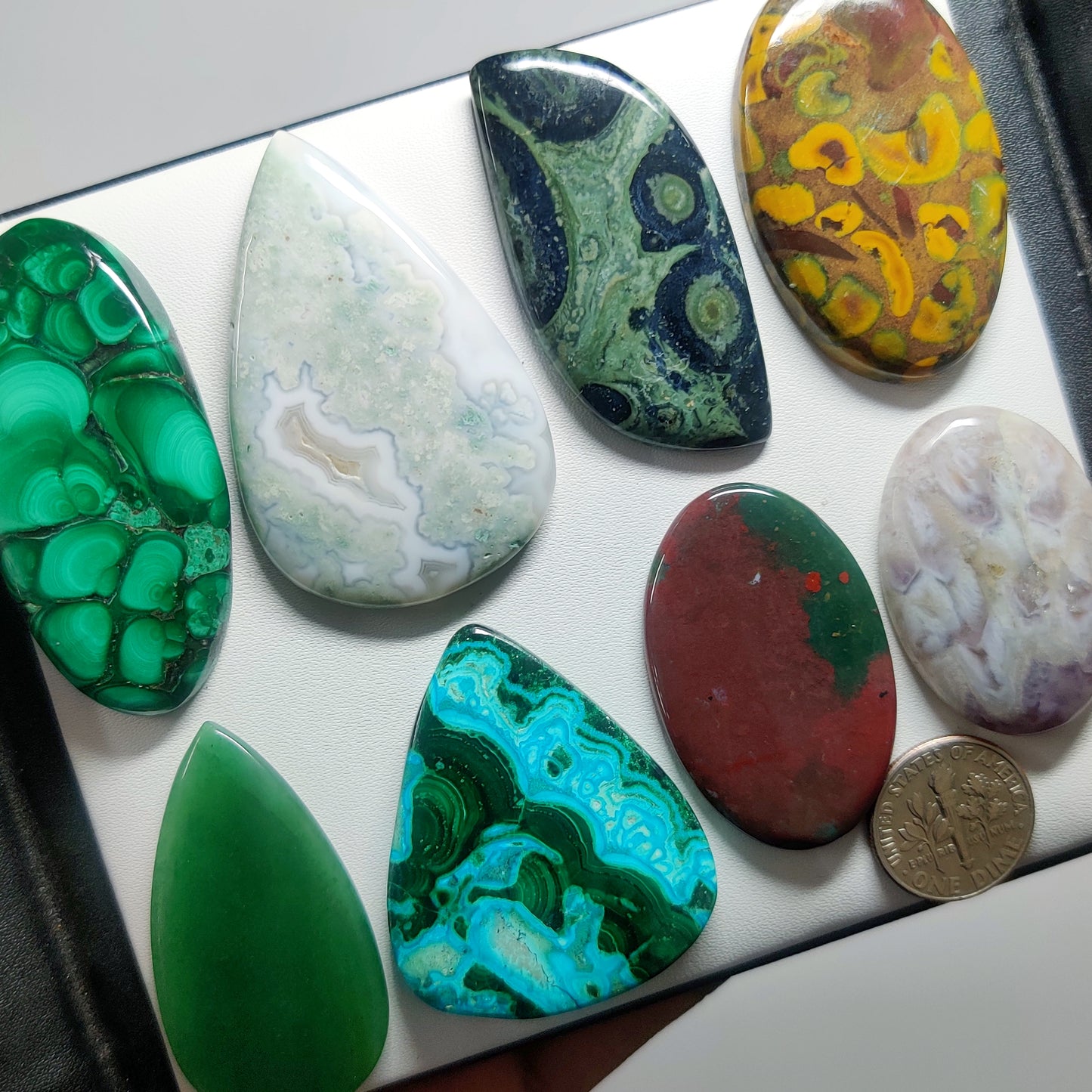 Natural Mix Stone Gemstone Cabochons | Multi Gemstone Stones for Rings, Pendants