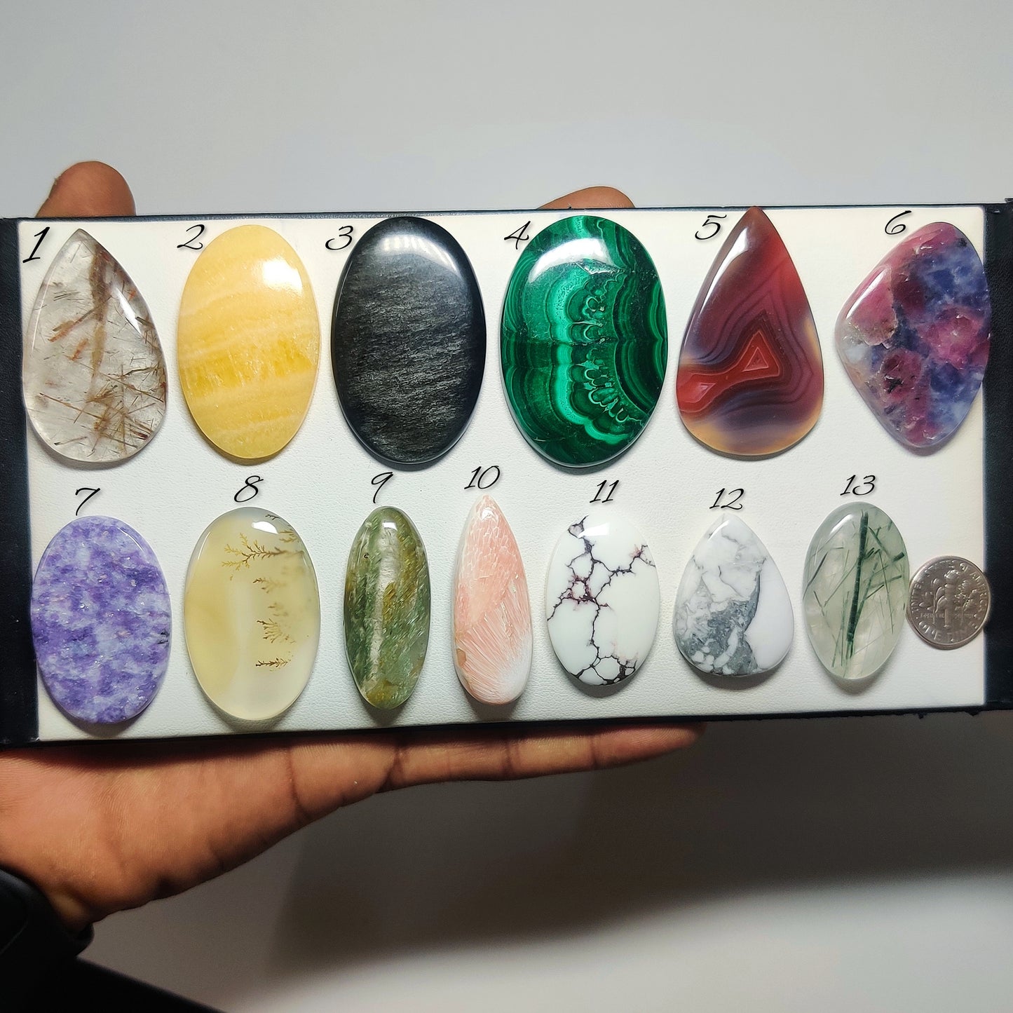 Mix Stone Cabochons for Jewelry Making | Natural Mixed Gemstone Loose Stones