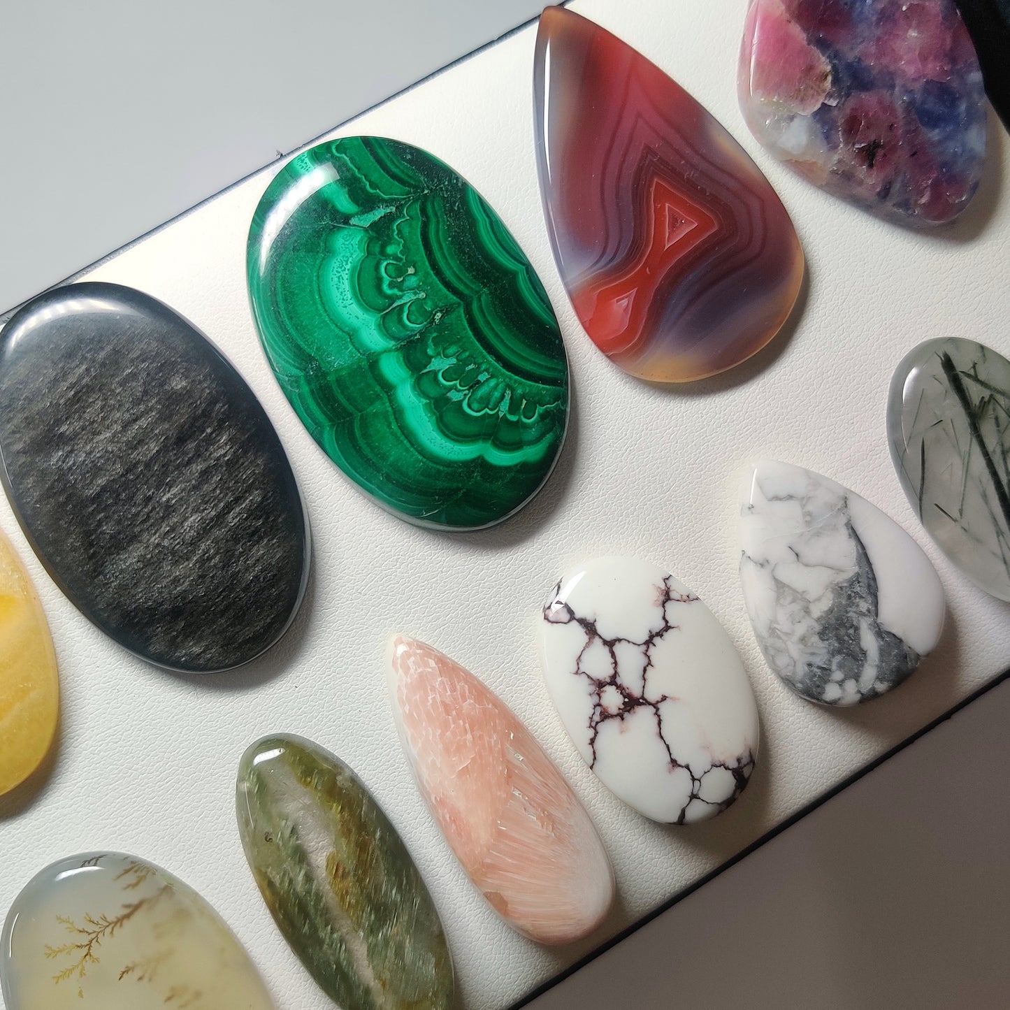 Mix Stone Cabochons for Jewelry Making | Natural Mixed Gemstone Loose Stones