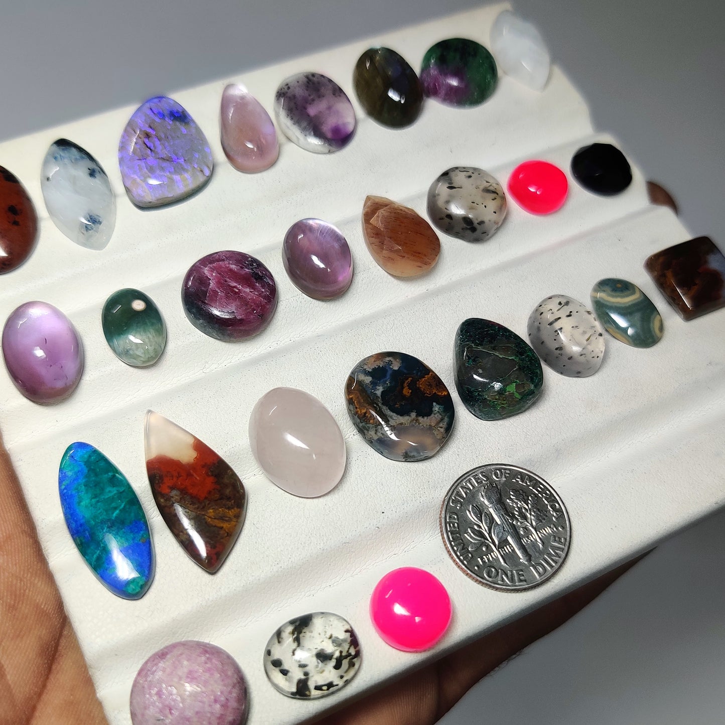 Mix Stone Gemstone Cabochons Natural Mix Stone Cabochons for Jewelry Making, Assorted Loose Gemstones, High Quality Polished Gems