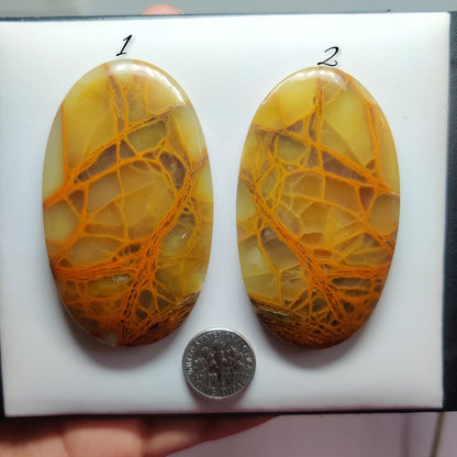 Natural Indian Jasper Gemstone Cabochons | Earth Tone Stone for Rings, Pendants
