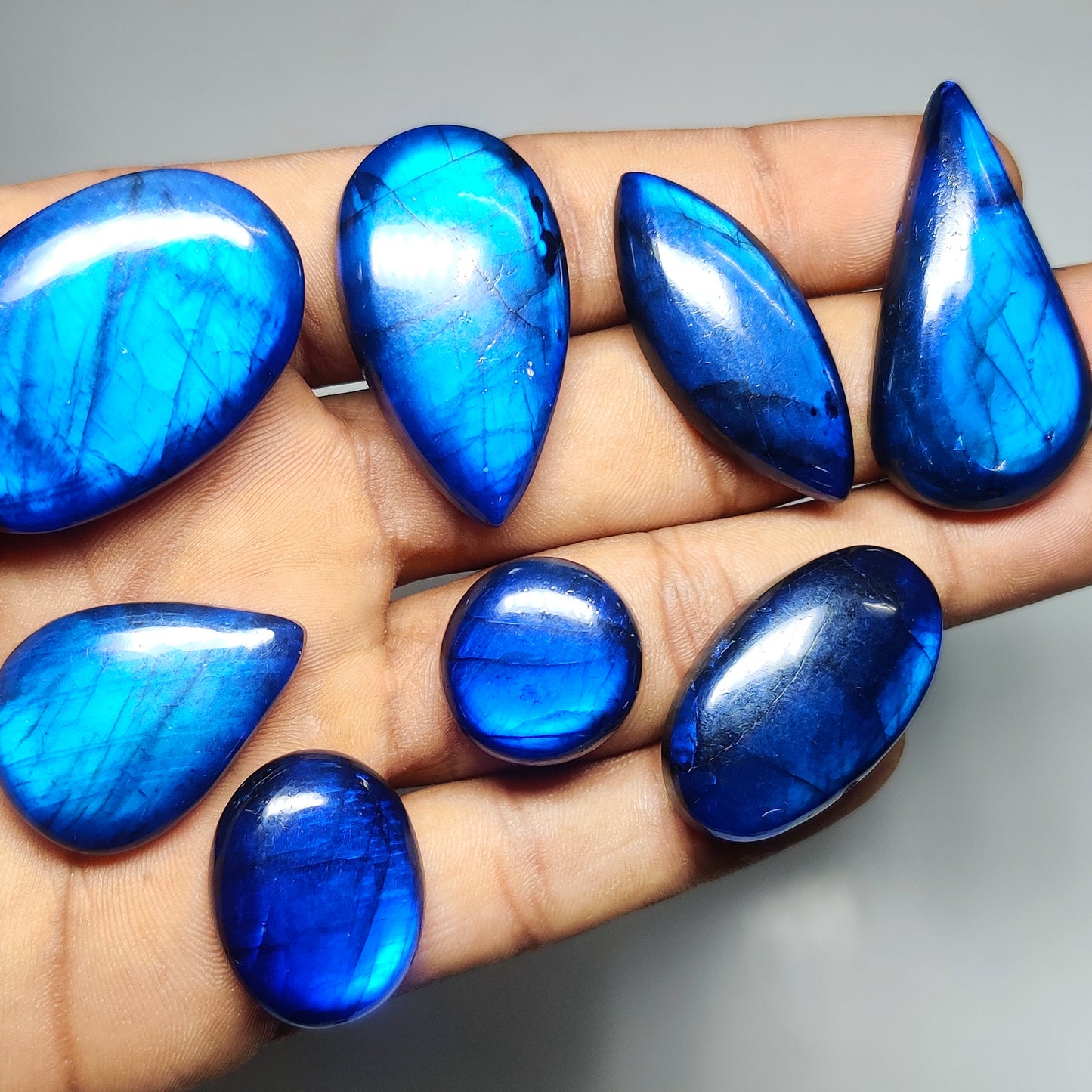 Dyed Labradorite Gemstone | Loose Gemstone for Jewelry Making | Premium Designer Jewelry Supply | Flash Stone